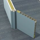 Huisserie fin de chantier thermique pour cloison de 70 a 102 mm ELIS gris mat poussant droit - haut. 204 cm x larg. 73 cm