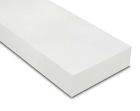 Plaque en polystyrene expanse blanc decoupe - long. 1,2m x larg. 0,6m x ep. 120mm