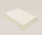 Panneau medium standard mince interieur laque blanc 1 face - long. 2,1m x larg. 1,22m x ep. 3mm