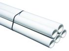 Tube PVC-U pour eaux usees BLANC - diam. 40mm x long. 2m
