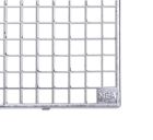 Grille caillebotis en acier galvanise longueur 900mm x largeur 400mm maille 30/30 ht. 20