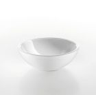 vasque ceramique a poser d.29.5 cm/h.10 cm blanc