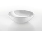vasque ceramique a poser d.43 cm/h.13 cm blanc