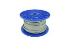 Bobine cable ame textile gaine PVC cristal 6x7