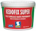 Colle a carrelage adhesive speciale pieces humide KEDOFIX SUPER Blanc seau 20kg