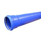 Tube d'evacuation PVC a joint SANCOL SN8 - long. 4ml x diam. 100mm