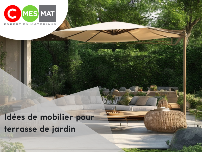 Idées de mobilier pour terrasse de jardin